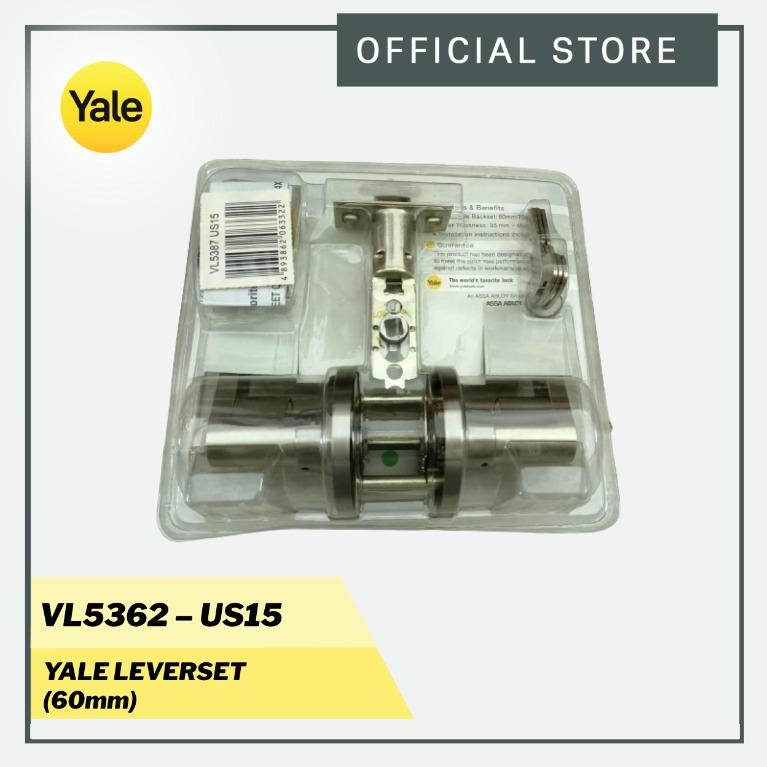 Yale VL5362 US15 Entrance Tubular Leverset